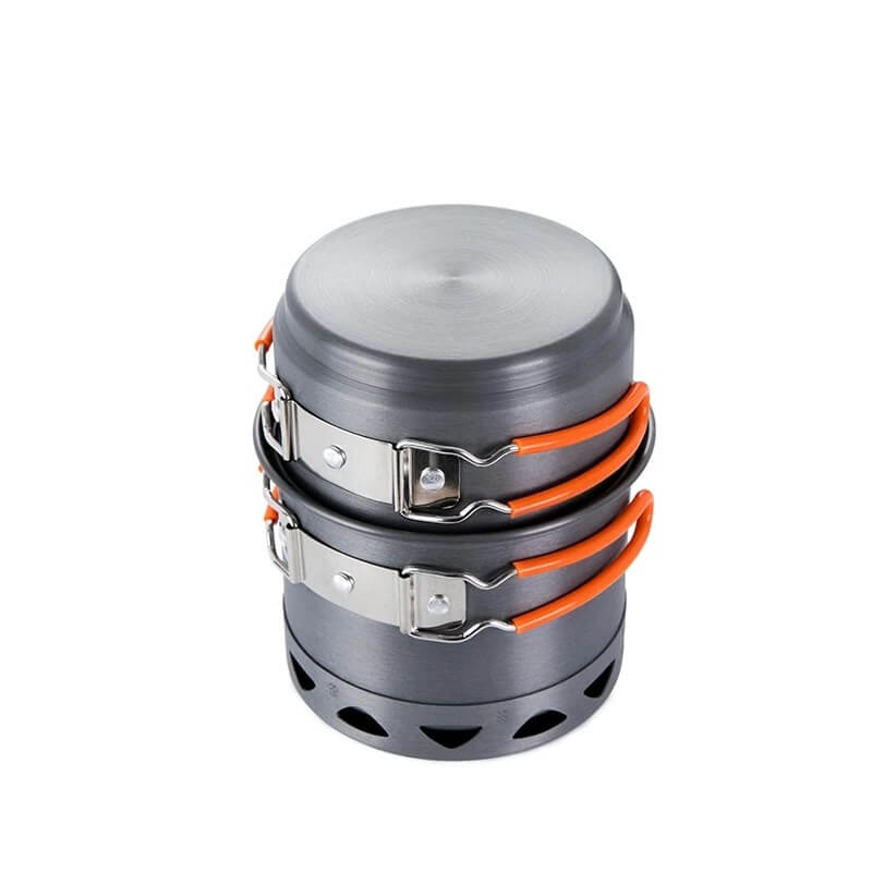 FMC-217 High Efficiency Cookware Set - Robust & Light - Camping