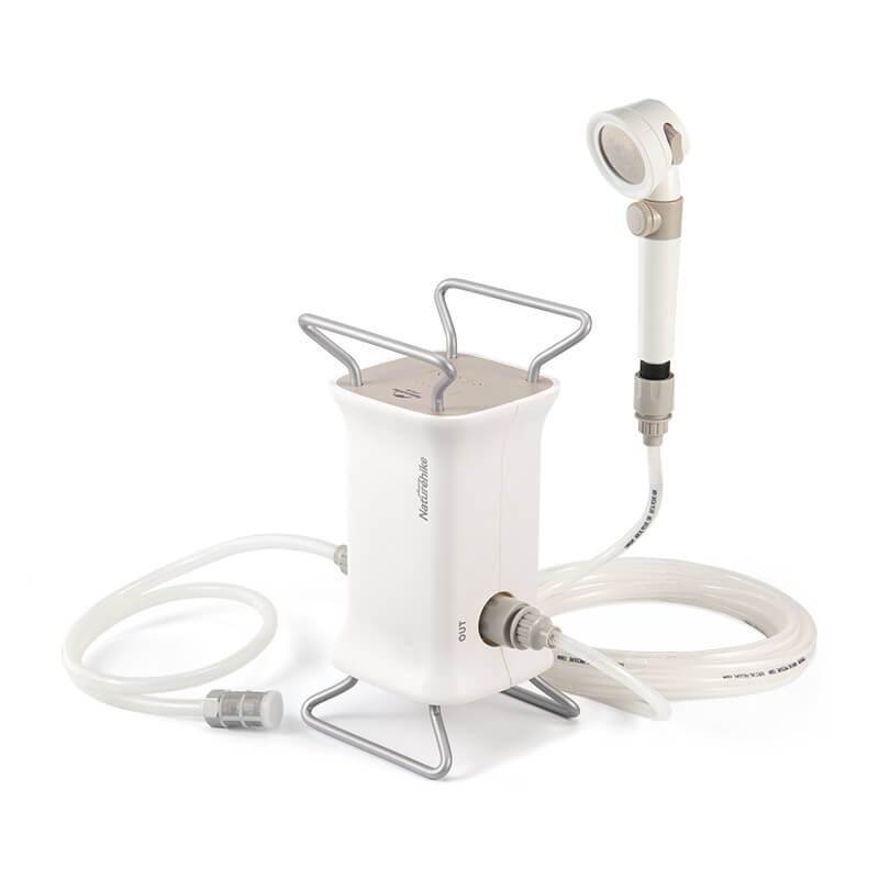 Outsunny Douche de jardin extérieure portable, douche de camping hauteur de fontaine réglable jusqu'à 4 m, 70,5 cm | France Outsunny Douche de jardin extérieure portable, douche de camping hauteur de fontaine réglable jusqu'à 4 m, 70,5 cm | France