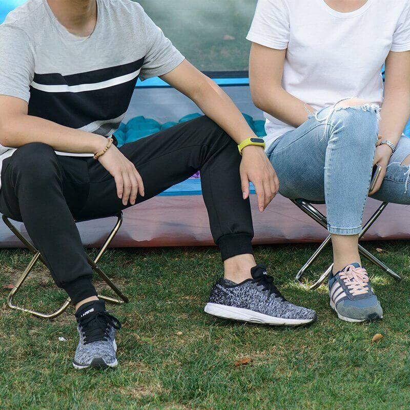 Ultra compact aluminum alloy foldable bench