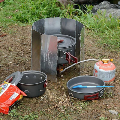 4 in 1 cookware for 3 people