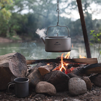 Bouilloire en titane de lotte, Camping & Hiking, Naturehike