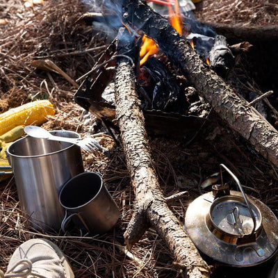Ensemble de casserole et bouilloire Antarcti