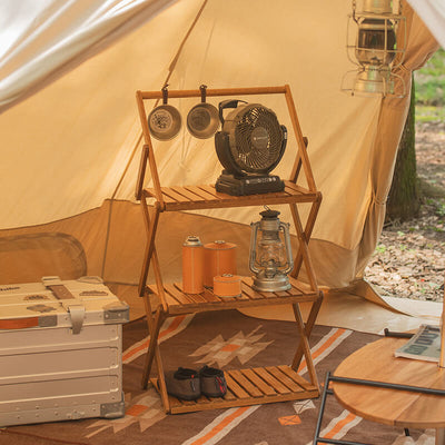 Étagère de camping multifonction