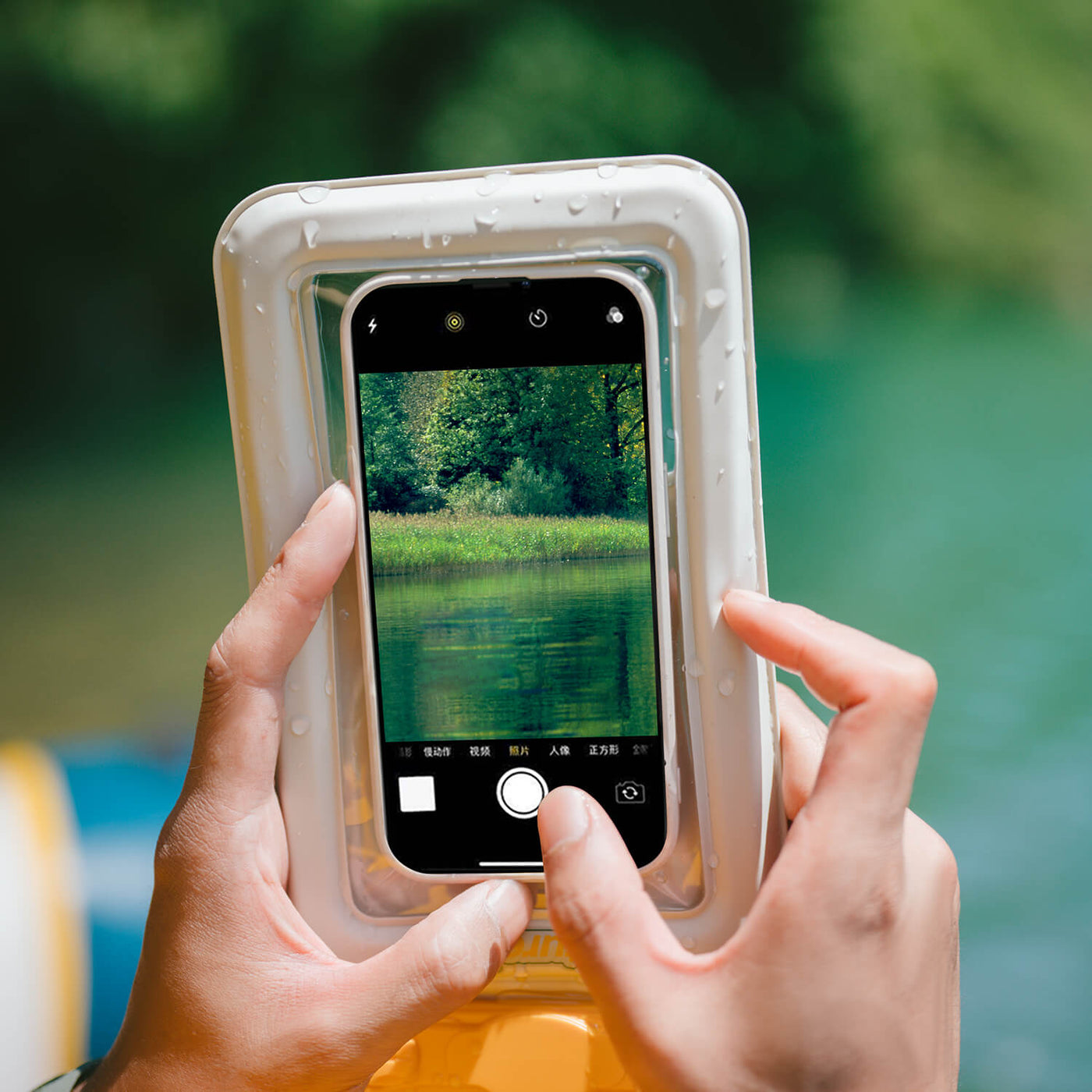 Waterproof cell phone case