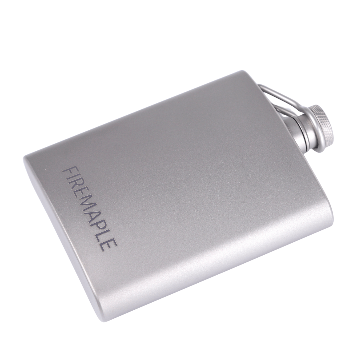 Hip Flask Titanium Bacchus