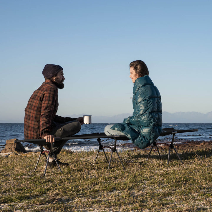 Ultralight compact cot - Comfortable & Robust - Camping