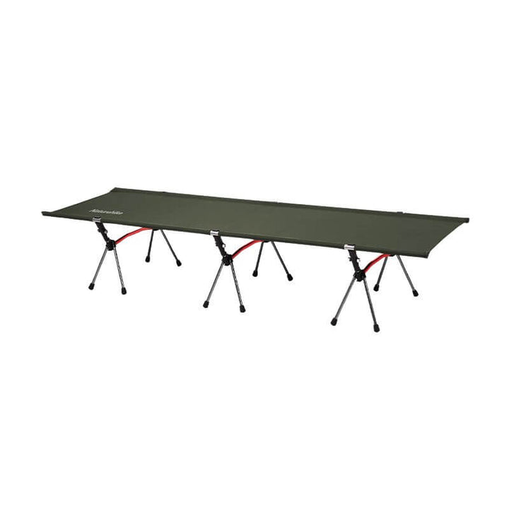 Lit De Camping Pliable Ultraléger Et Long - 200x69 Cm, Sac à Dos, Poids 2,3 Kg