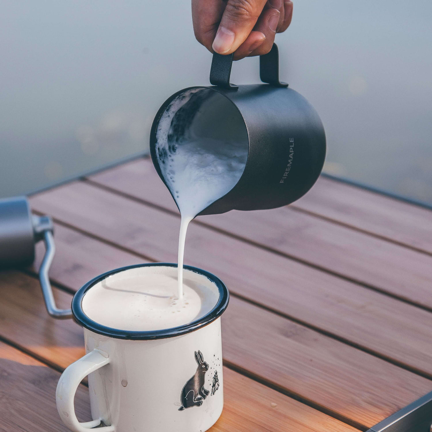 Pichet Orca pour café et lait 350ml, Camping & Hiking, Firemaple