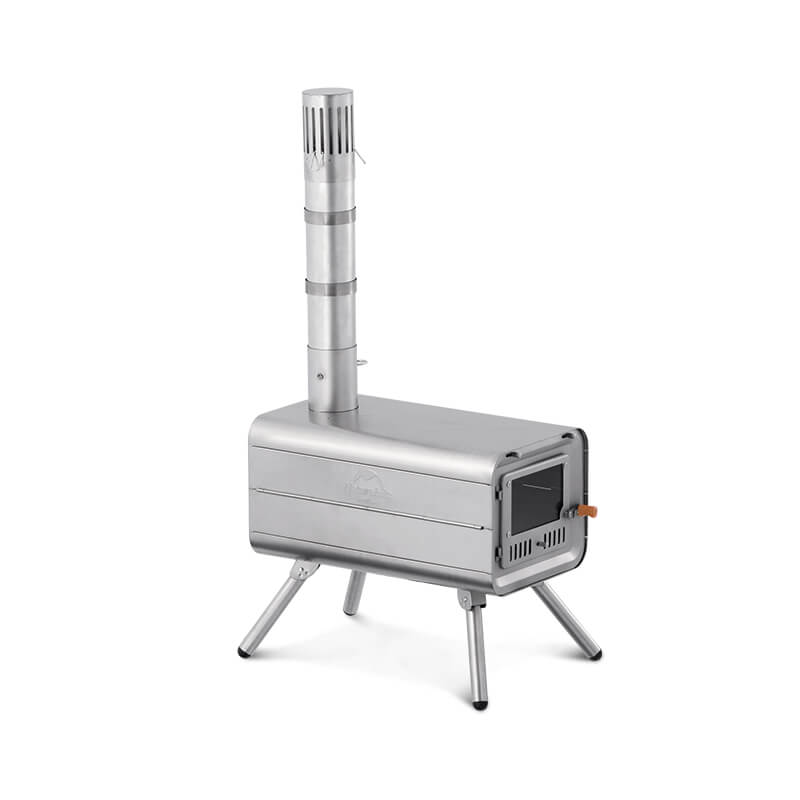 Wiltec Poêle pour tente de camping – 540 x 810 x 2387 mm – Acier doux – Poêle à bois portable et démontable pour randonnée, déplacem - Sport Wiltec Poêle pour tente de camping – 540 x 810 x 2387 mm – Acier doux – Poêle à bois portable et démontable pour randonnée, déplacem - Sport