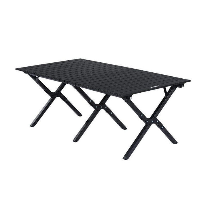Table De Camping Pliante Et Portable 58x58 Cm – Aluminium Gris MFH (neuf)