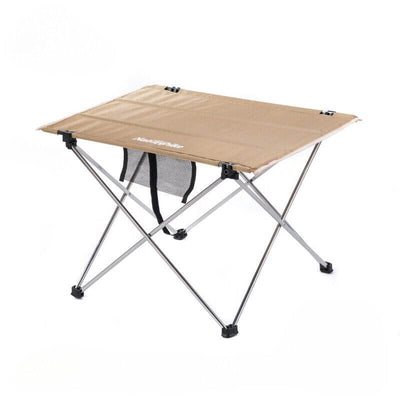 Lightweight folding table for outdoors