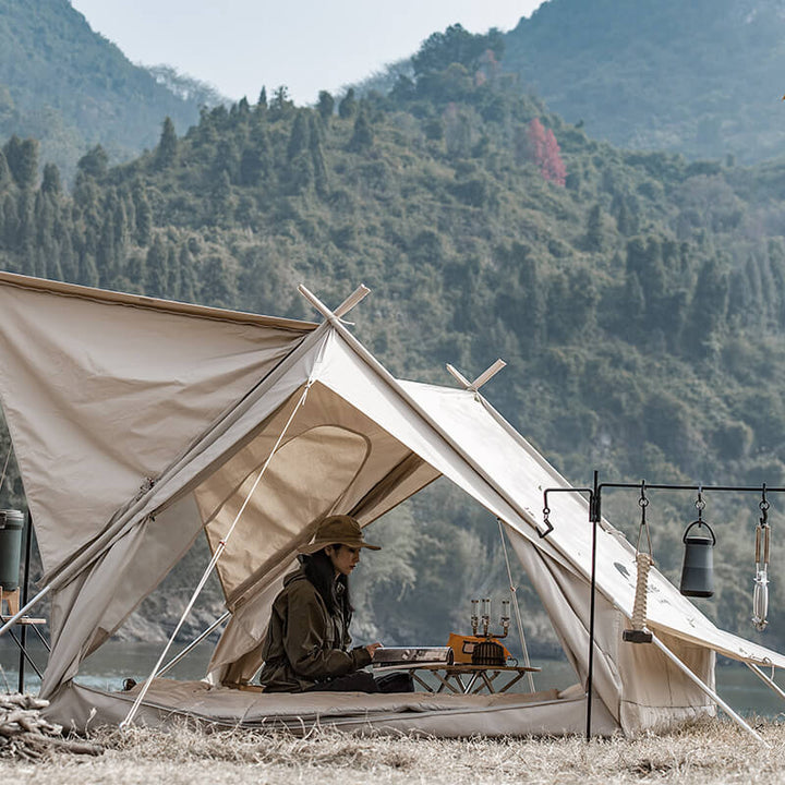 新品未使用 Naturehike Extend 4.8 コットン A型テント Extend 4.8 prospector tent with cotton gutters - Impermeable