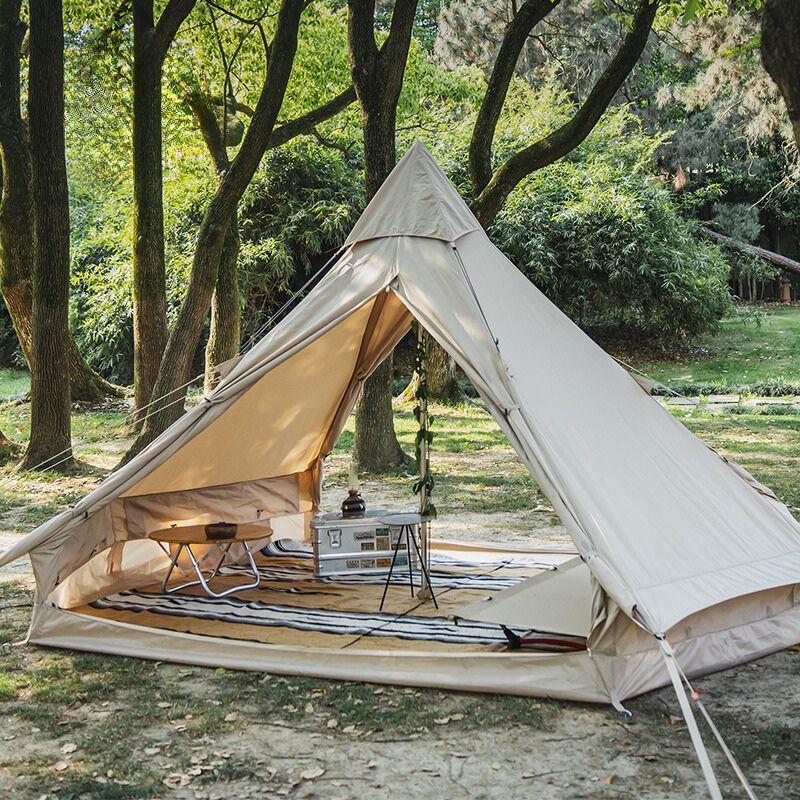新品 Naturehike 6.4 ネイチャーハイク コットン ベルテントTC Brighten 6.4 Pyramid Tent - Spacious & Family - Camping