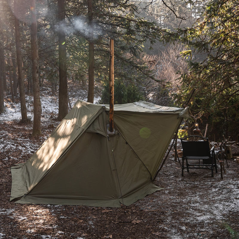 tente canada Ares army style tent - Compact & Robust - Camping