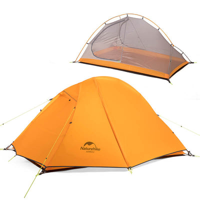 Bike tent with ground sheet
