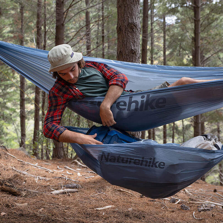 Naturehike UL　ハンモック コーデュラナイロン Asuka mini lightweight nylon hammock - Light & Compact - Camping