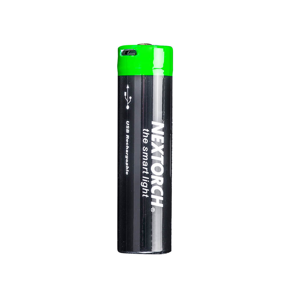 3400mAh Li-on USB rechargeable 18650 battery - Powerful & Lamp