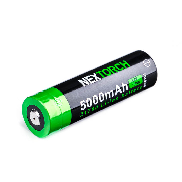 DC0101 5000mAh rechargeable Li-ion battery - Powerful & Lamp