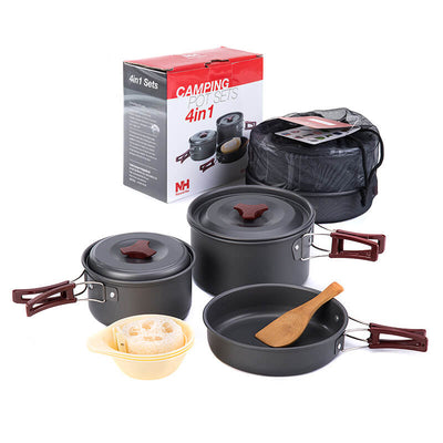 Batterie de cuisine 4 en 1 pour 3 personnes, Amazon, Naturehike