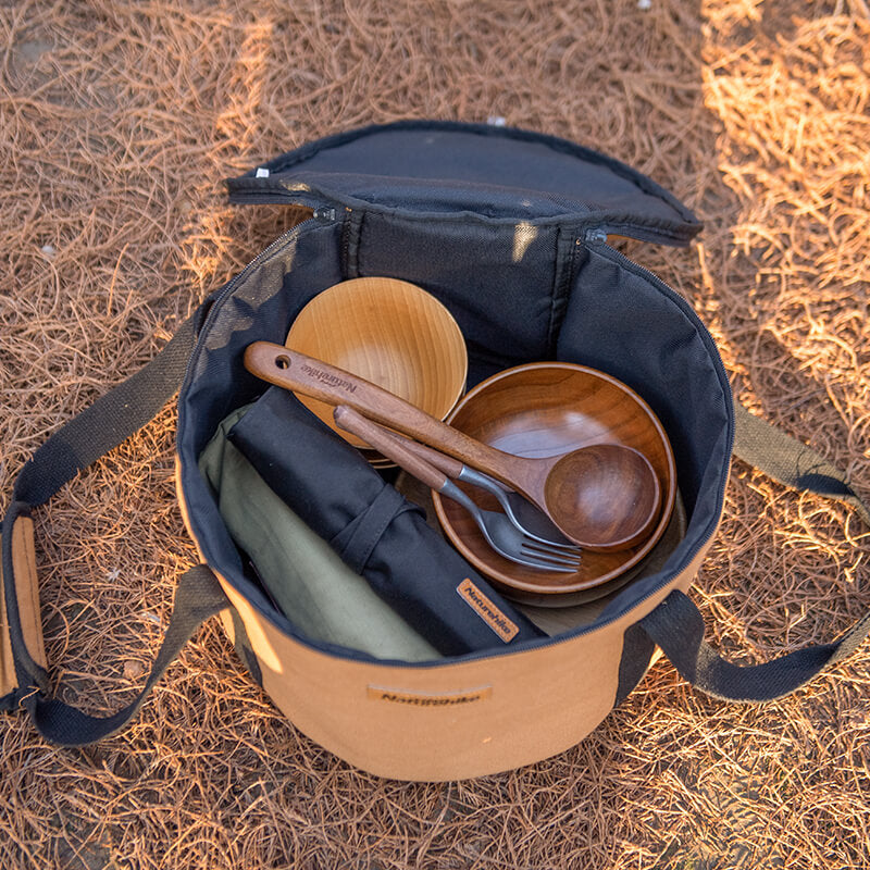 Round storage box for camping - Robust & Versatile - Camping