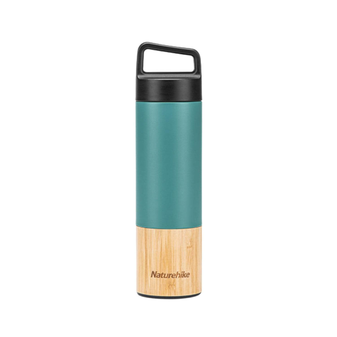 Bamboo bottle with tea compartment