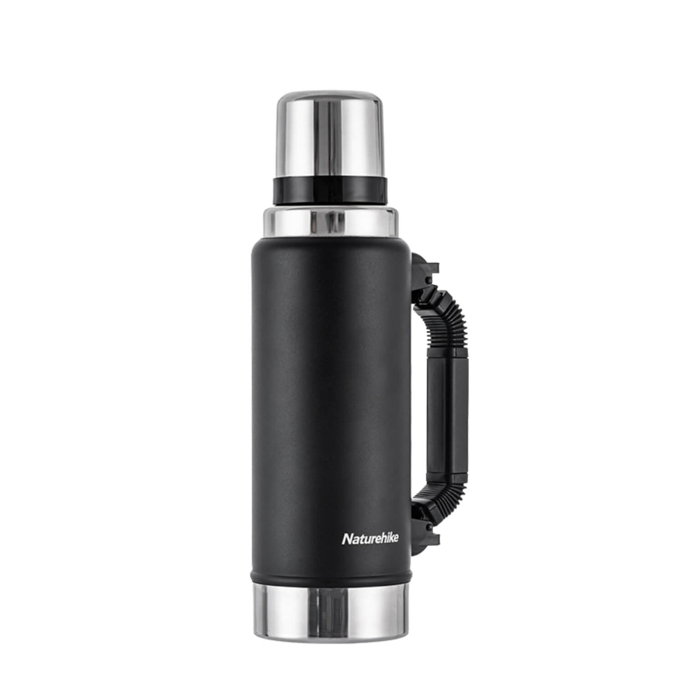 Insulated bottle with handle