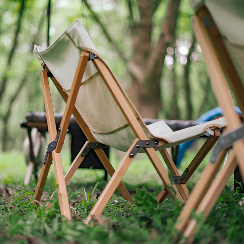 Wooden folding chair Elegant Comfortable Camping