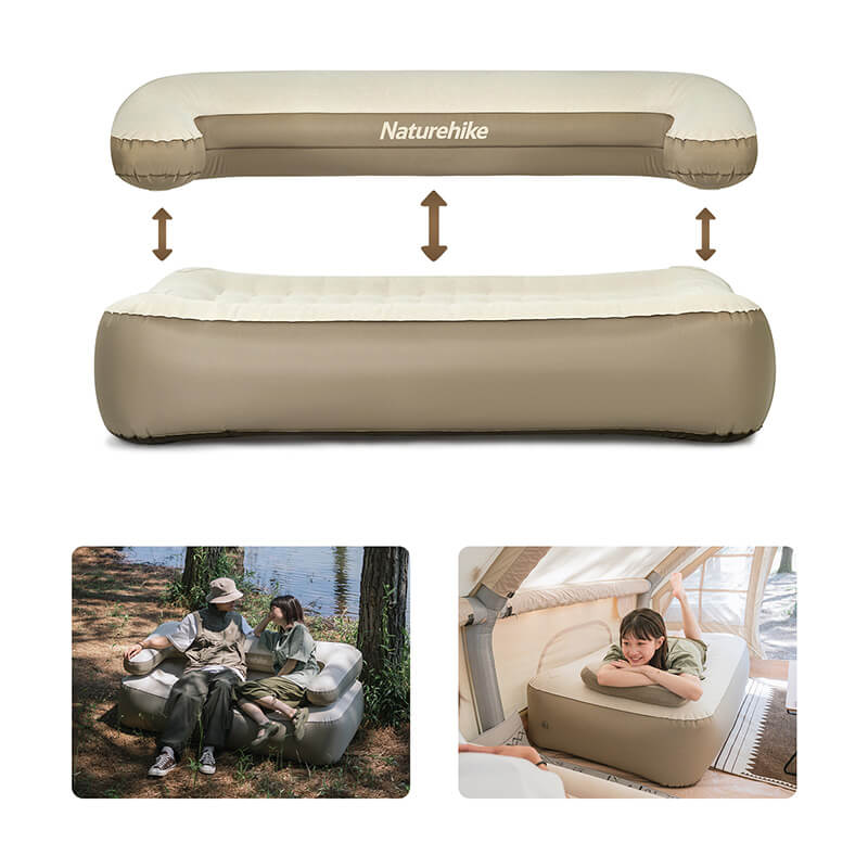 2 in 1 inflatable sofa bed