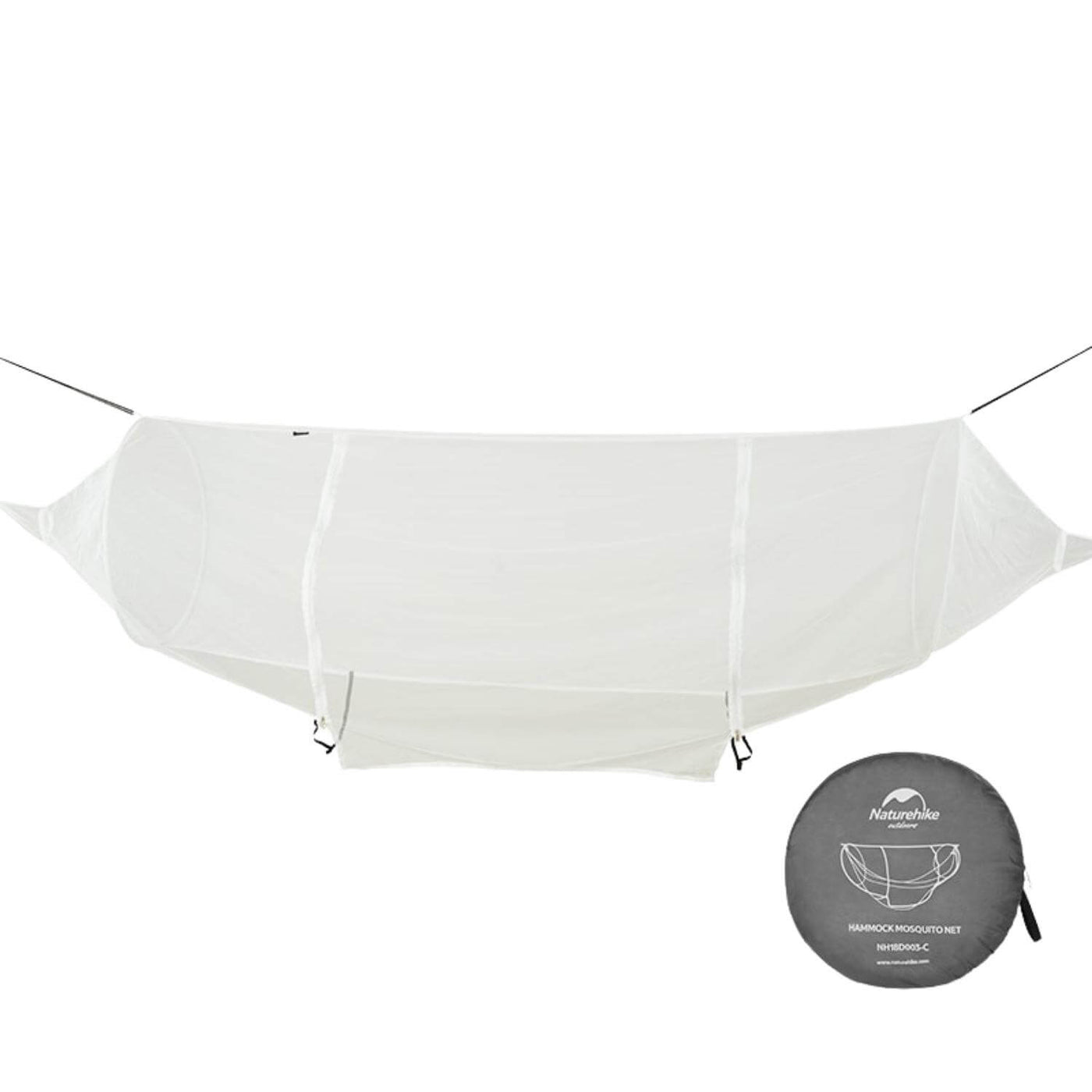 Universal mosquito net for hammock