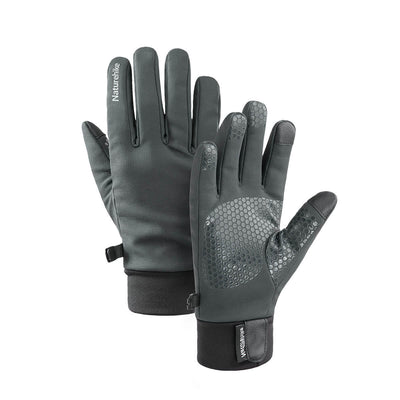 Soft water repellent gloves
