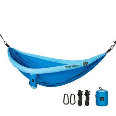 Hammock with single inflatable tube