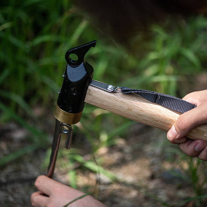 Camping hammer with solid wood handle - Accessories & Camp
