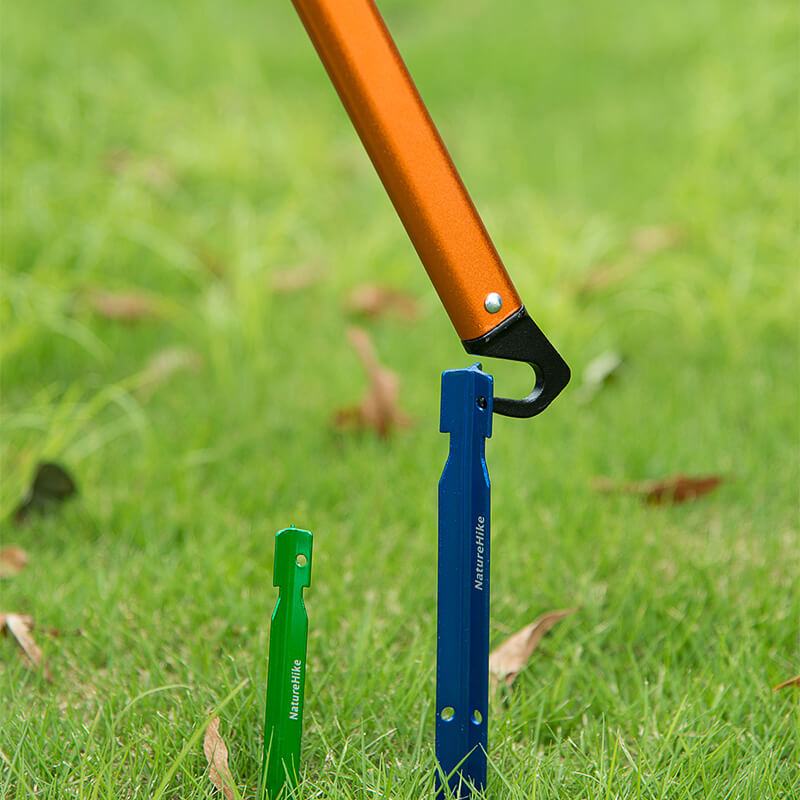 Marteau De Tente Léger En Alliage D'Aluminium - Maillet Multifonction Avec Sangle Pour Camping, Randonnée Et Chevilles