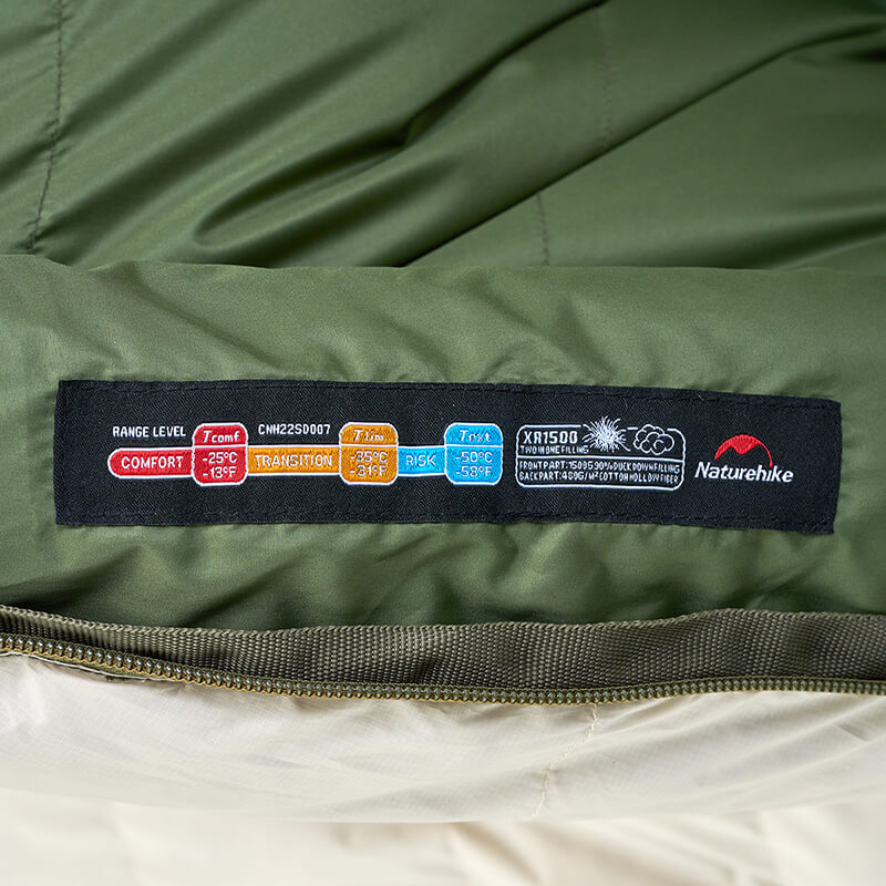 Sac de couchage XR en duvet, Camping & Hiking, Naturehike