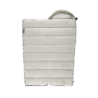 Washable cotton sleeping bag with hood