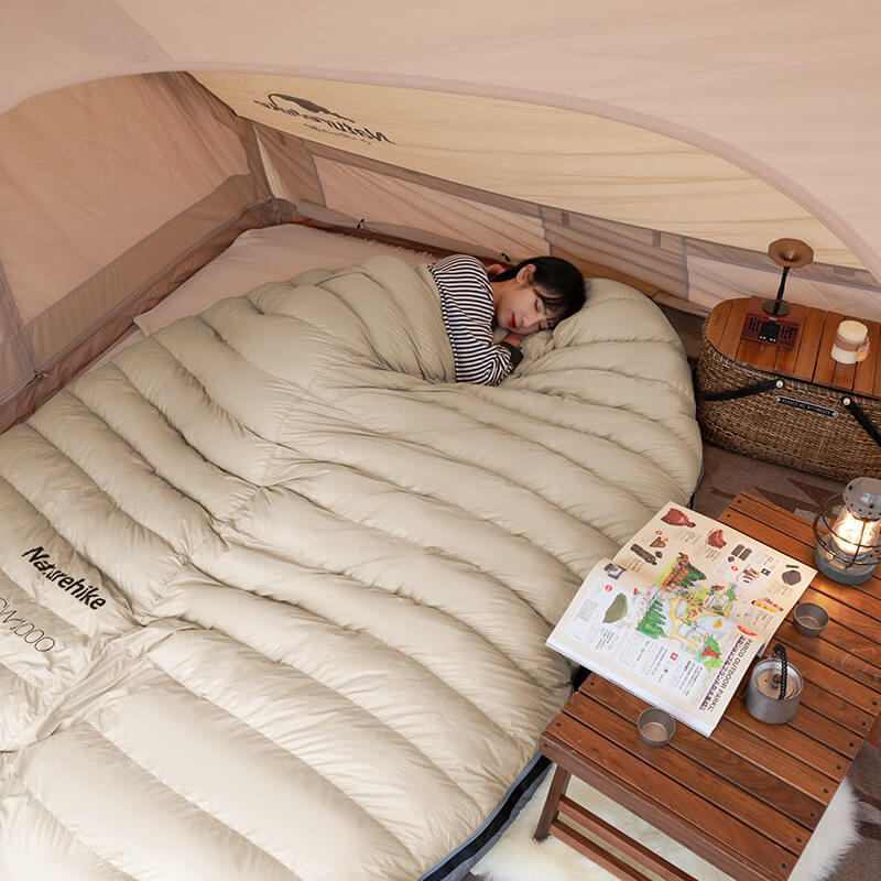 CW Goose Down Mummy Sleeping Bag - High Performance & Warm