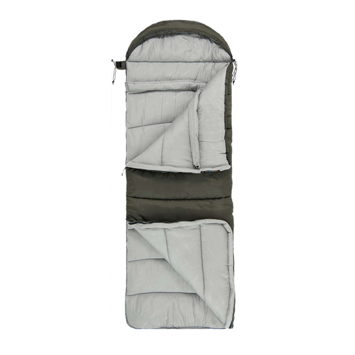 U Series Rectangular Sleeping Bag with Hood - Affordable & Warm