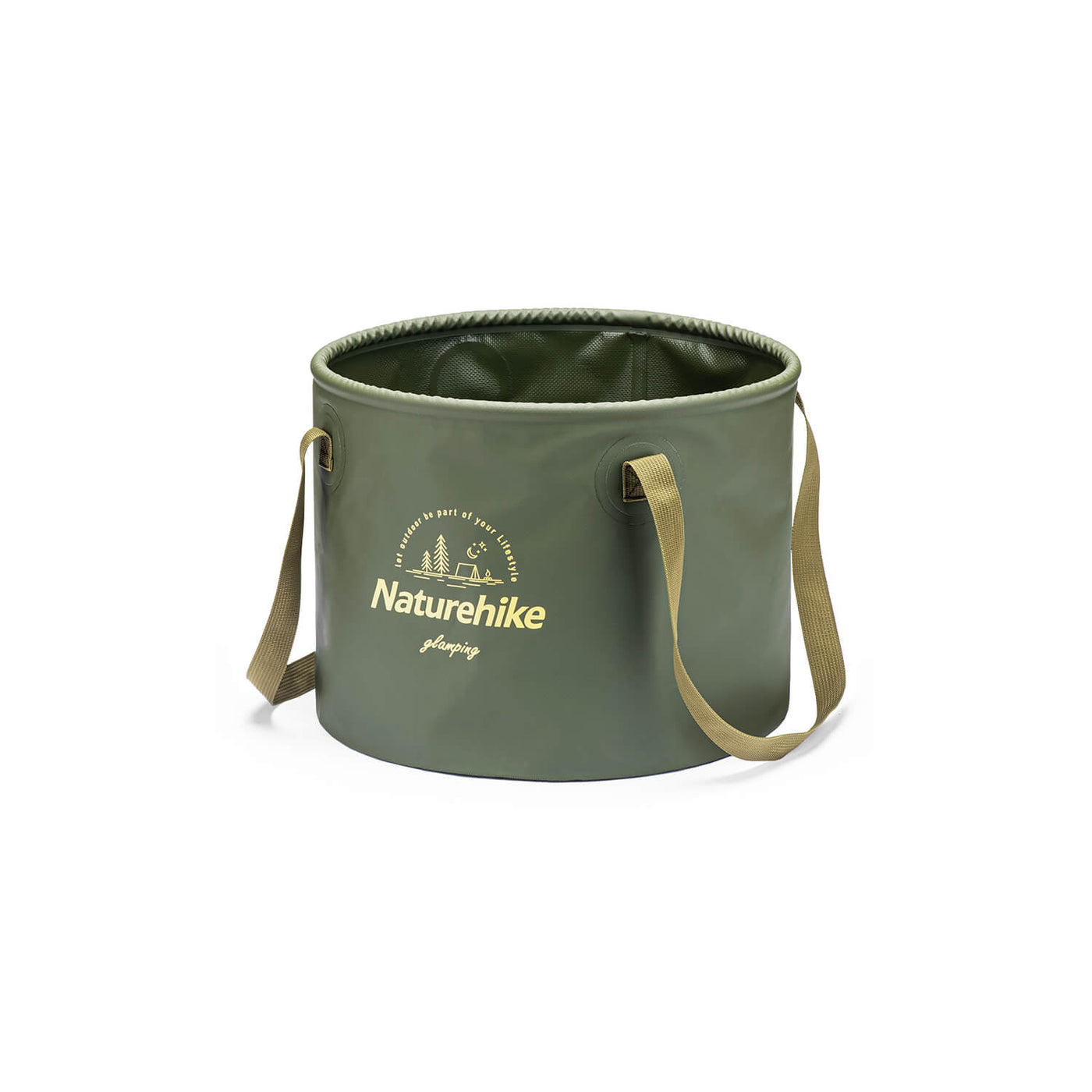Collapsible round bucket