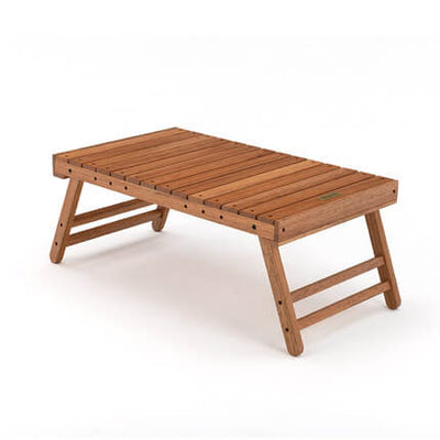 Table pliante en bois pour le camping