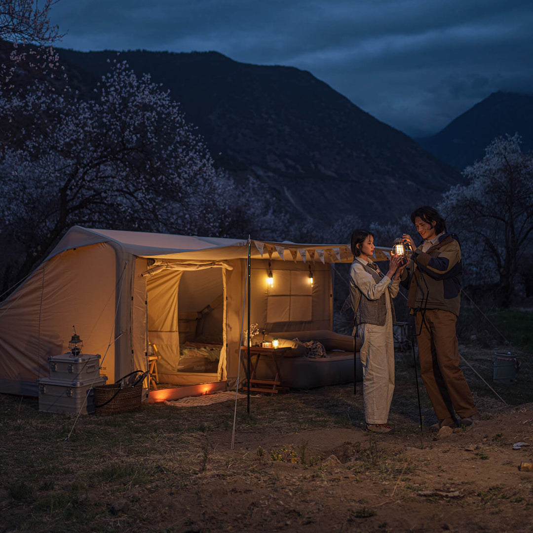 チベタンドラ A  46cm Air 12Y Inflatable Tent - Innovative & Spacious - Camping