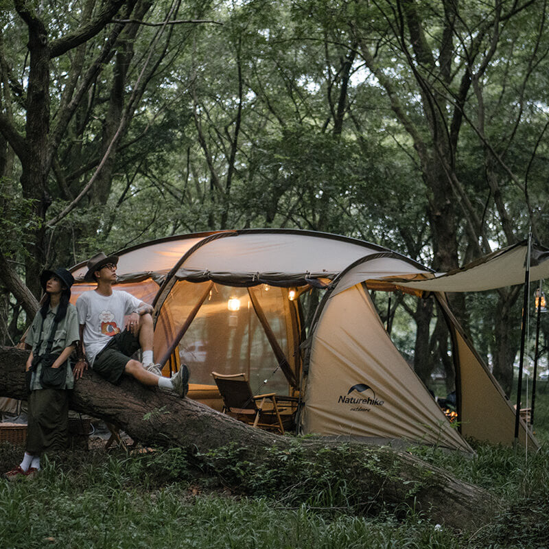 新品naturehike　aries-Alphaトンネルテント Naturehike Aries β トンネルテント4-8人用 高さ2.05m